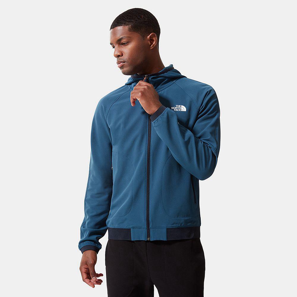 The North Face Tekware Ανδρικα Μπουφάν Fleece - Μπλε (CGEW76290)